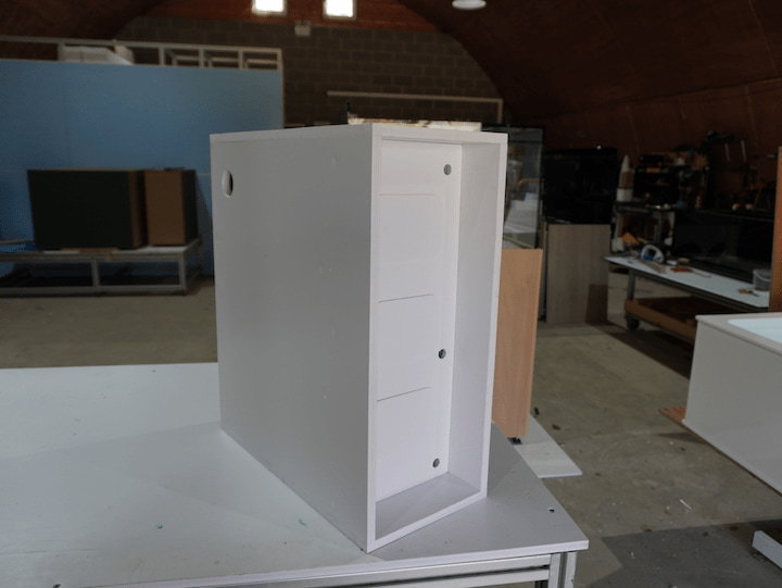 A dry box that aquarium connections has built for a customer